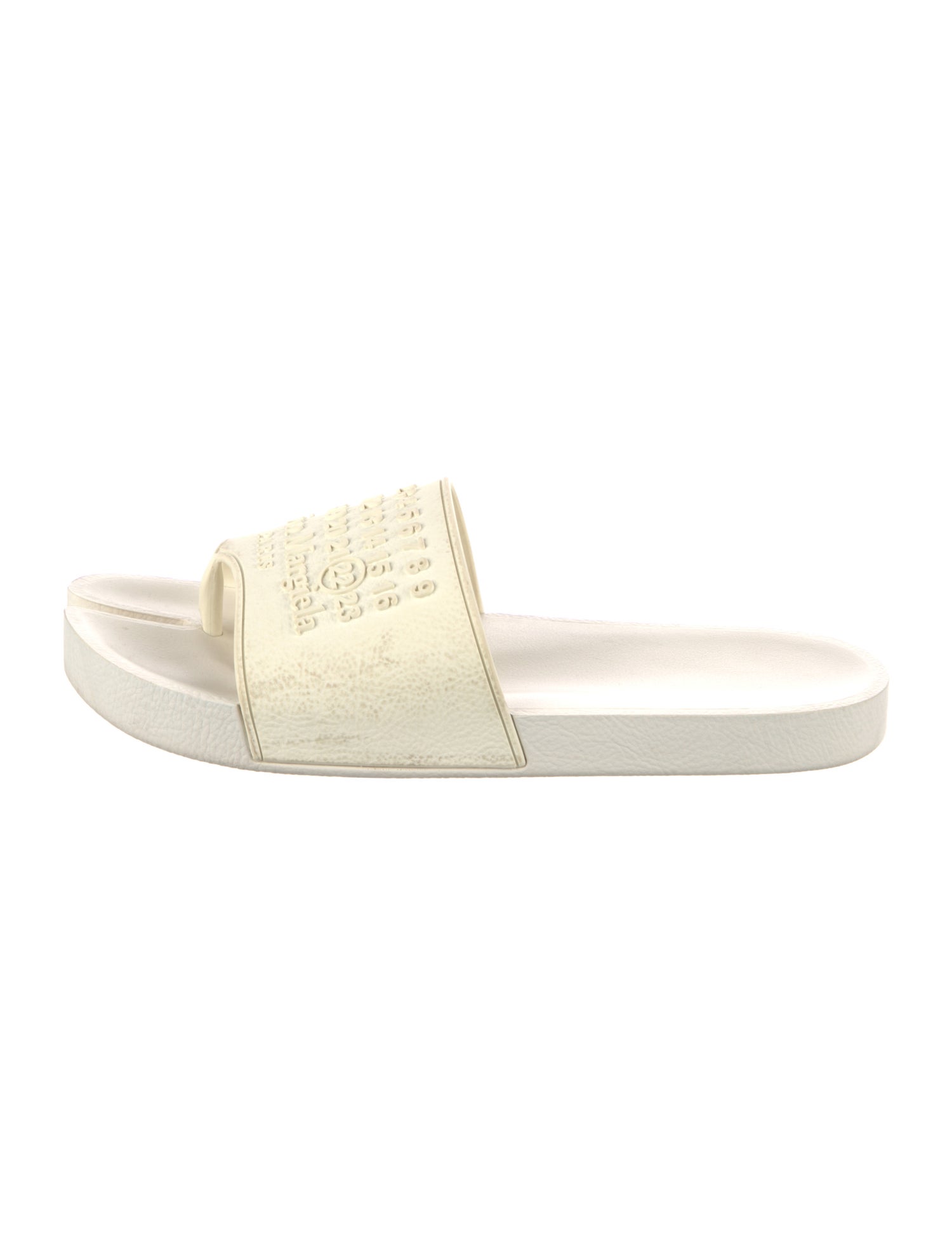 MM6 Maison Margiela Rubber Printed Slides
