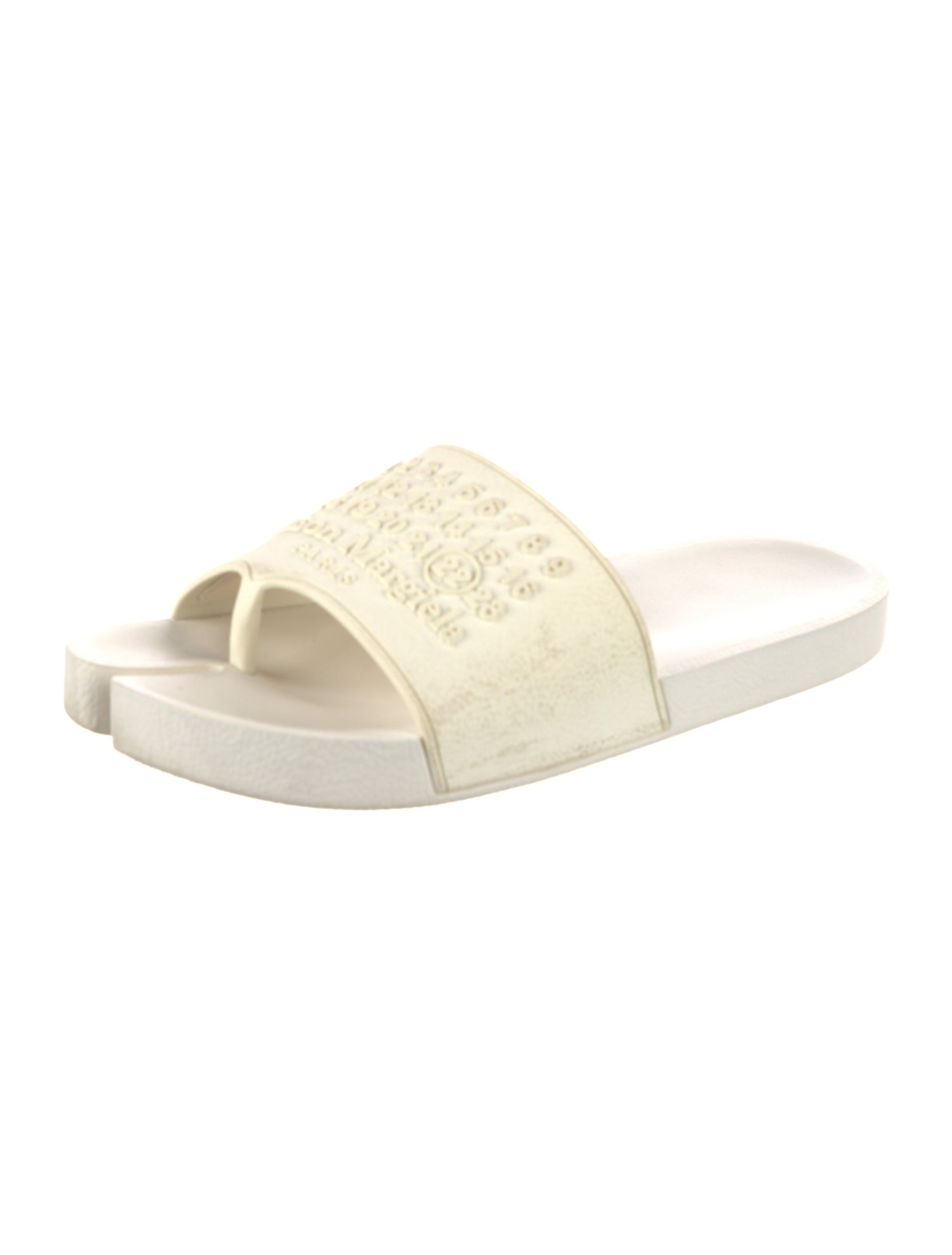 MM6 Maison Margiela Rubber Printed Slides