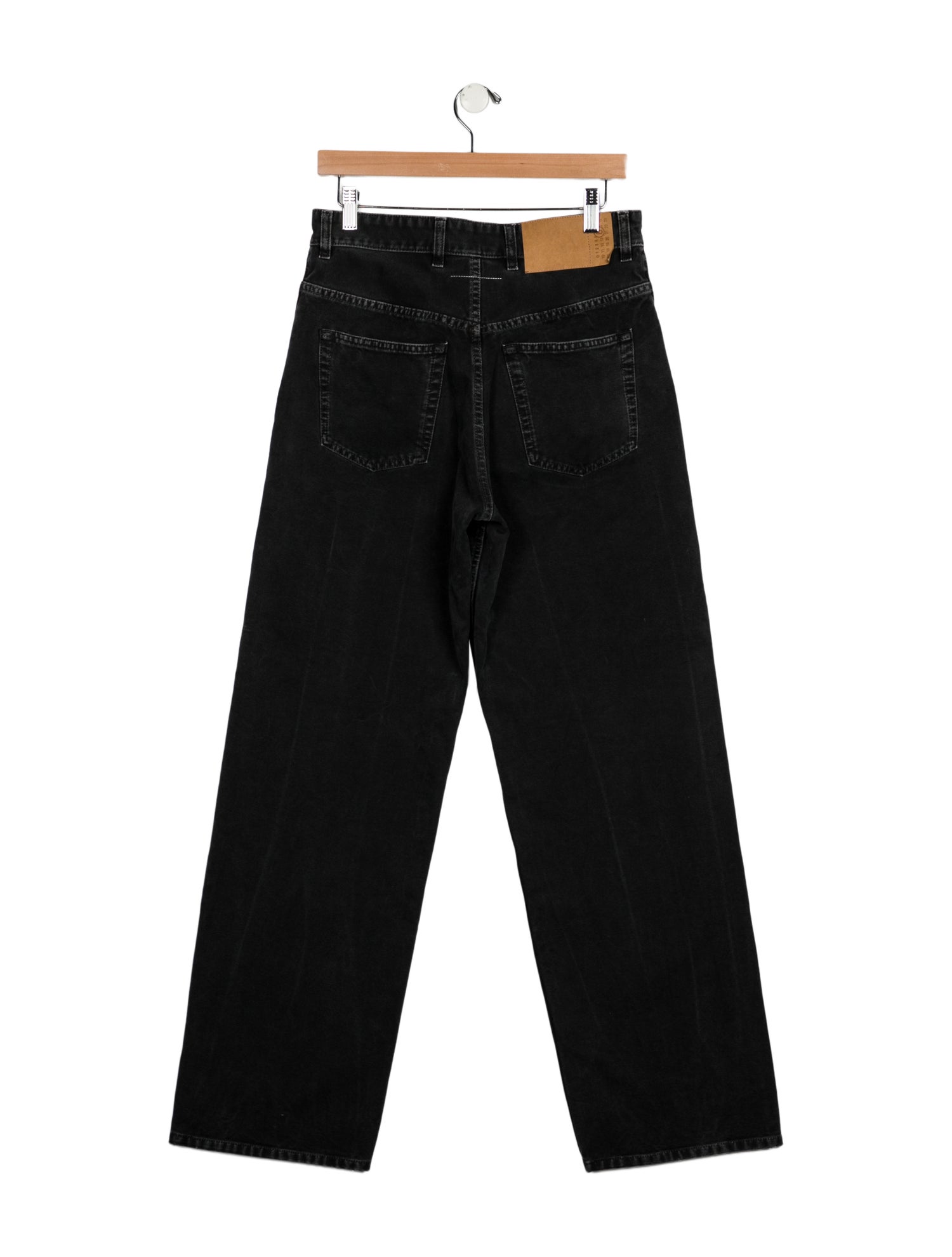 MM6 Maison Margiela High-Rise Wide Leg Jeans