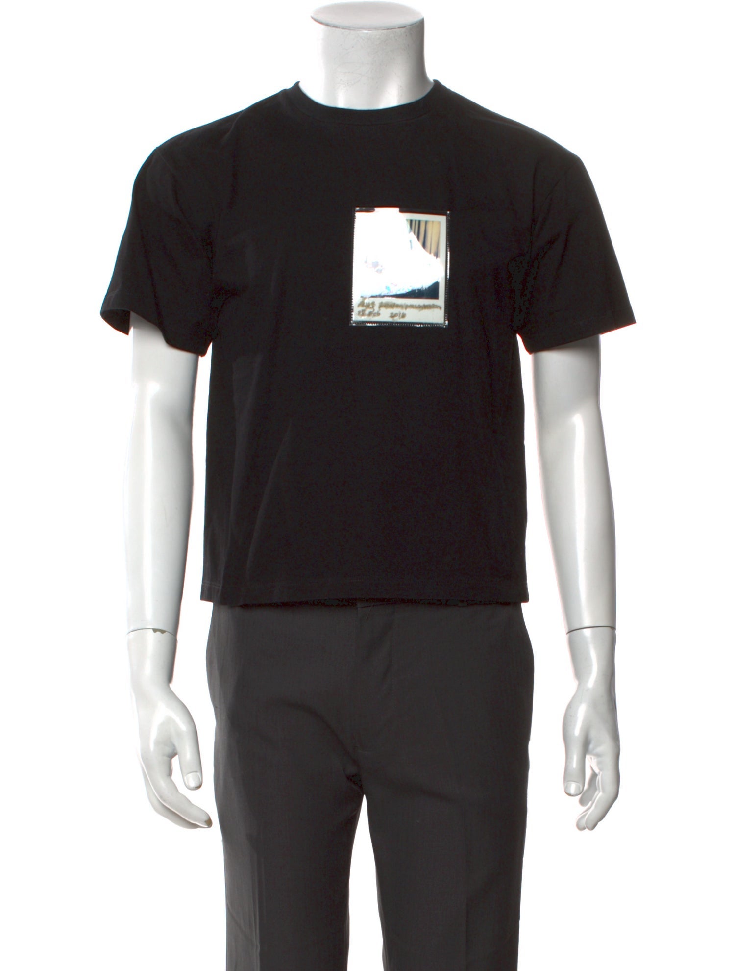 MM6 Maison Margiela Graphic Print Crew Neck T-Shirt