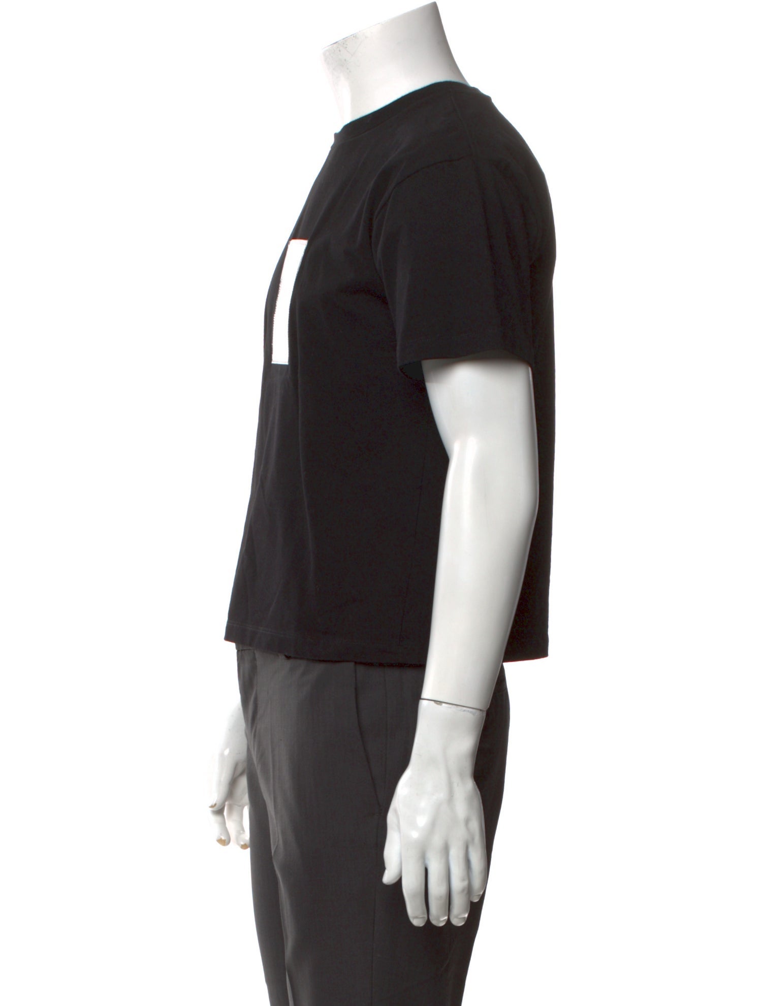 MM6 Maison Margiela Graphic Print Crew Neck T-Shirt