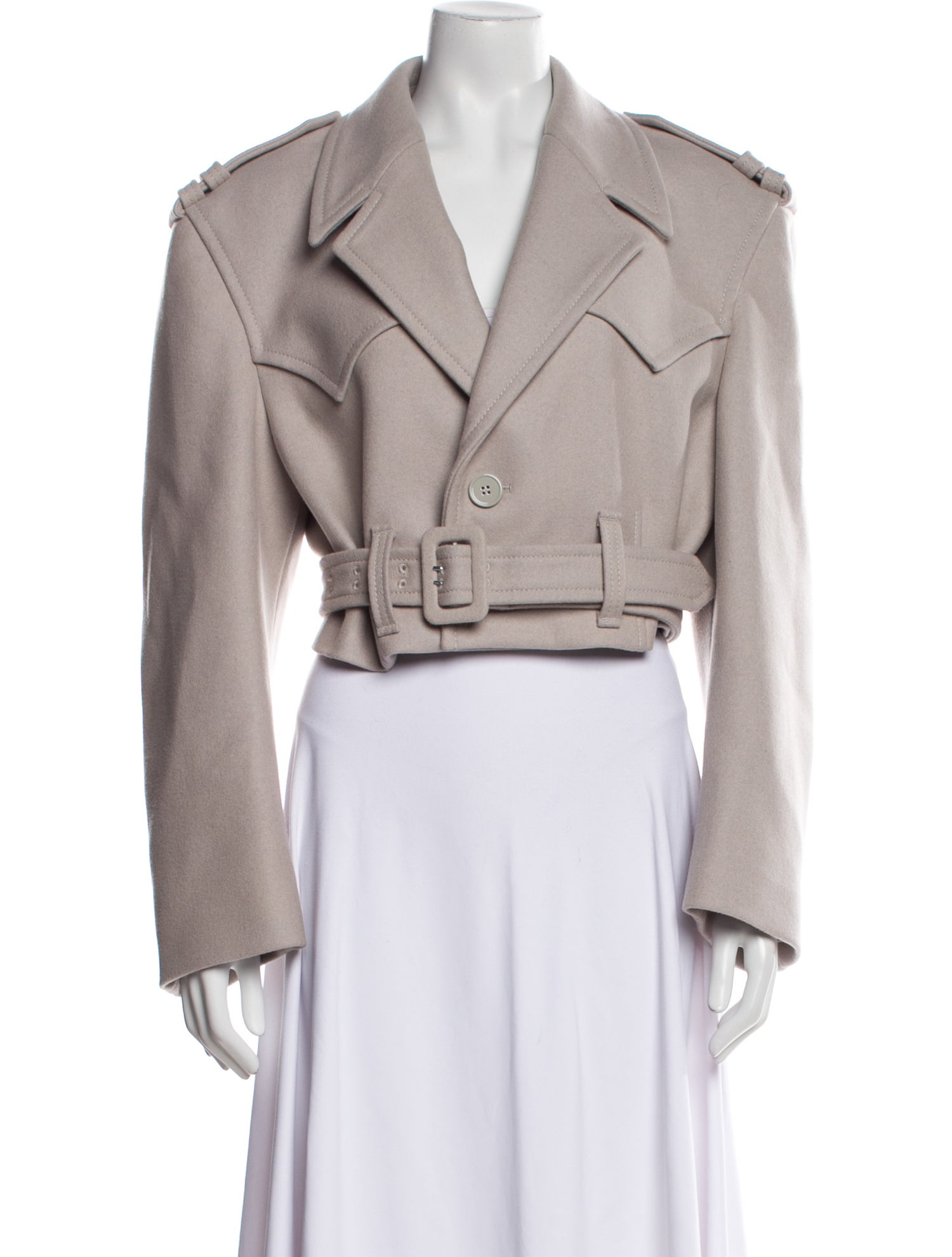 MM6 Maison Margiela Wool Biker Jacket