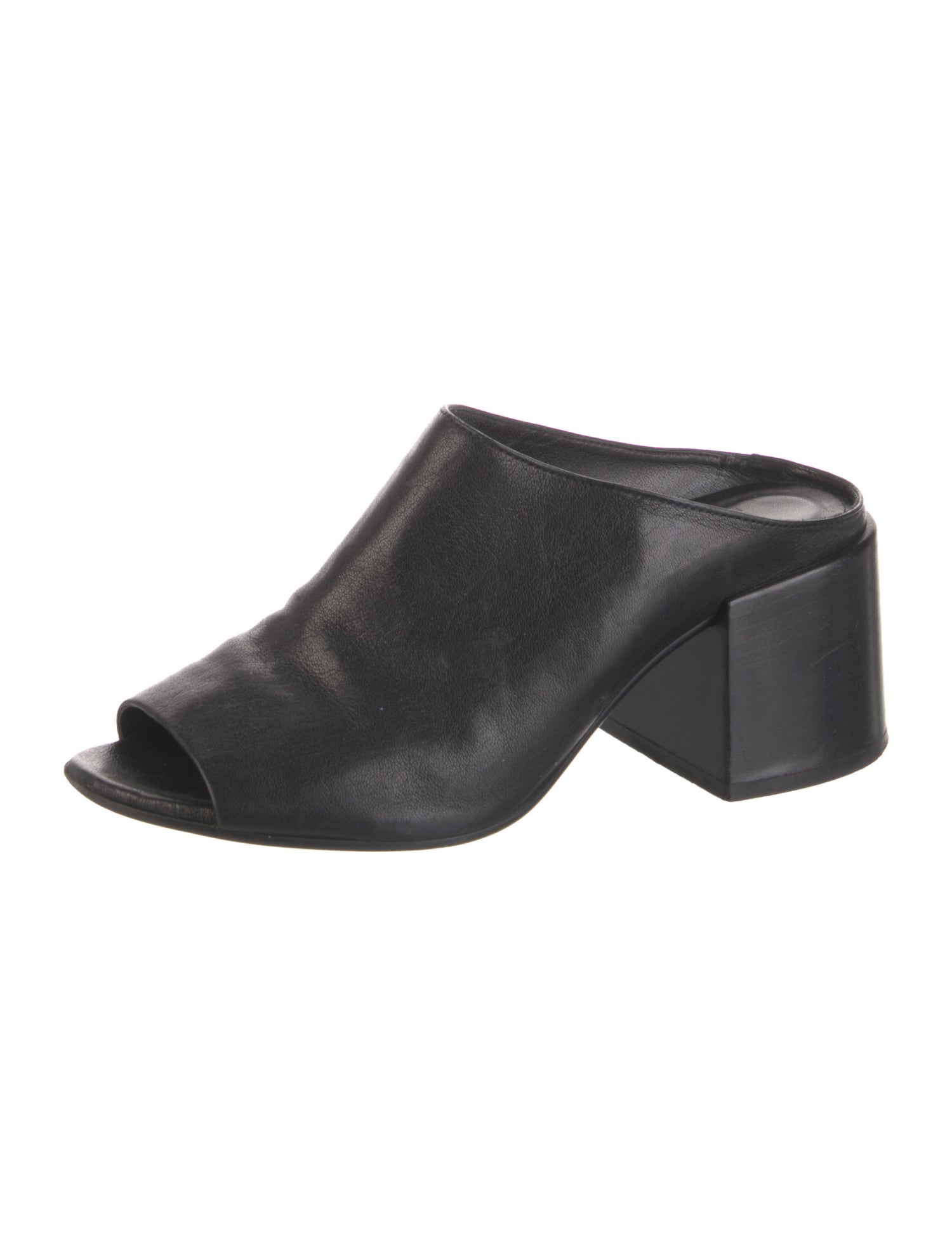 MM6 Maison Margiela Leather Mules
