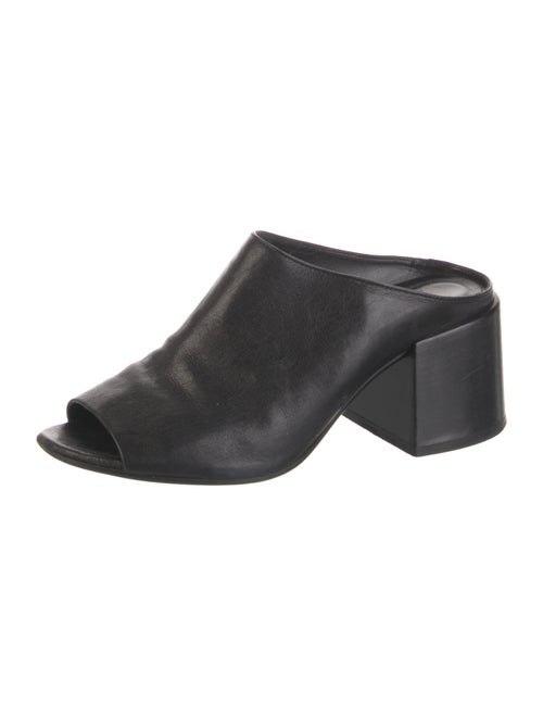 MM6 Maison Margiela Leather Mules