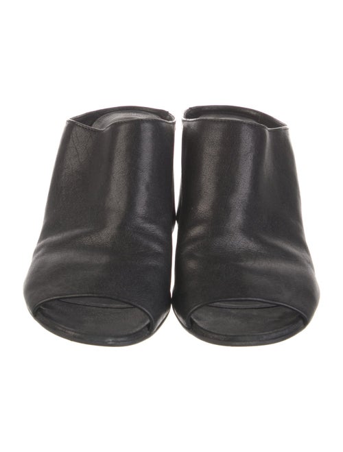 MM6 Maison Margiela Leather Mules
