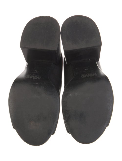 MM6 Maison Margiela Leather Mules