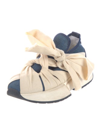 MM6 Maison Margiela Leather Colorblock Pattern Sneakers