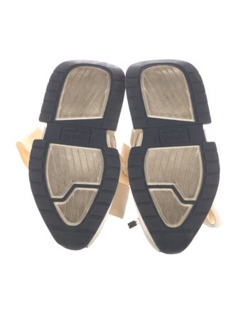 MM6 Maison Margiela Leather Colorblock Pattern Sneakers