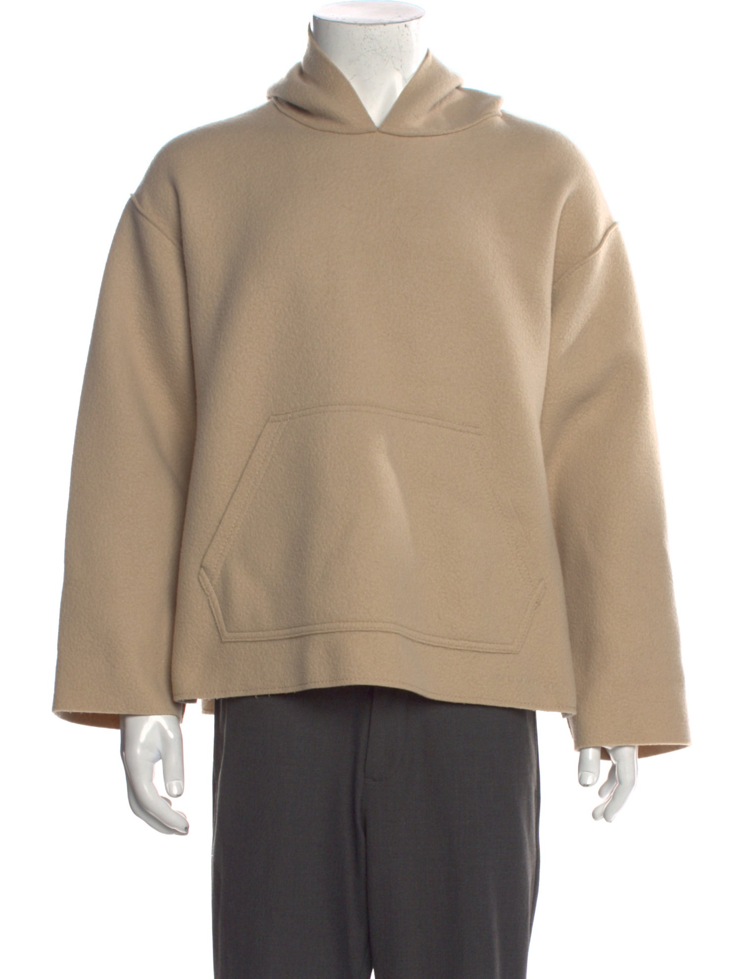 MM6 Maison Margiela Virgin Wool Crew Neck Hoodie