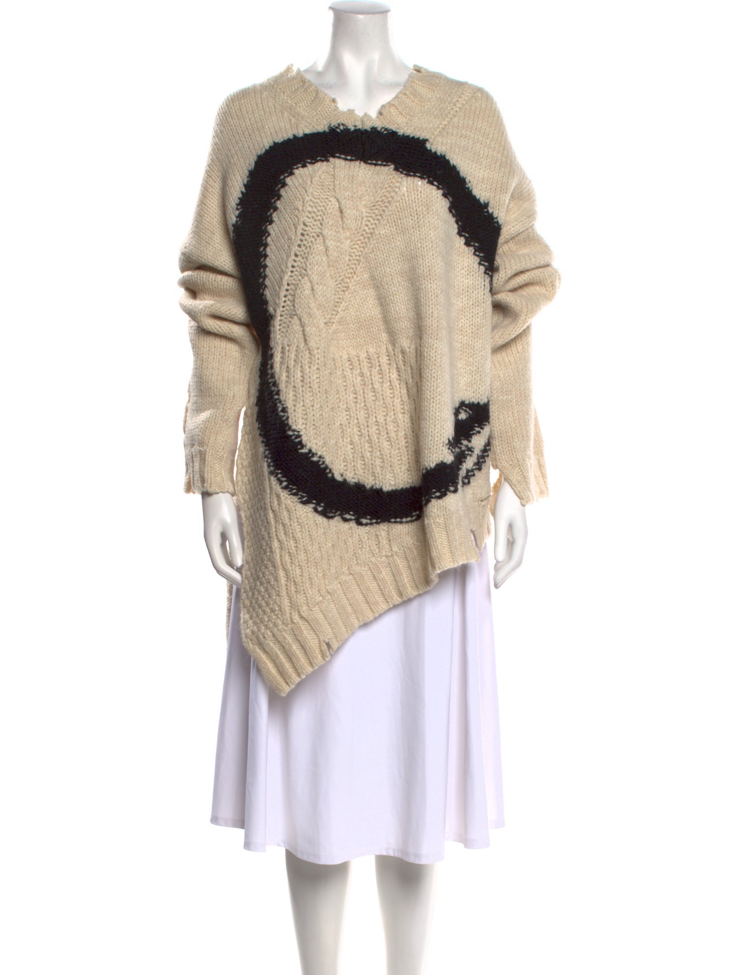 MM6 Maison Margiela Wool Striped Sweater