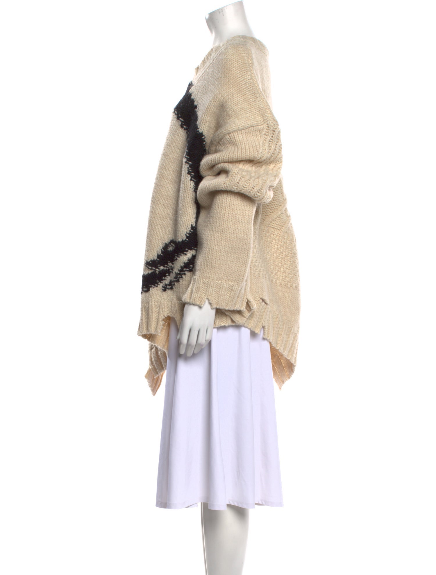 MM6 Maison Margiela Wool Striped Sweater