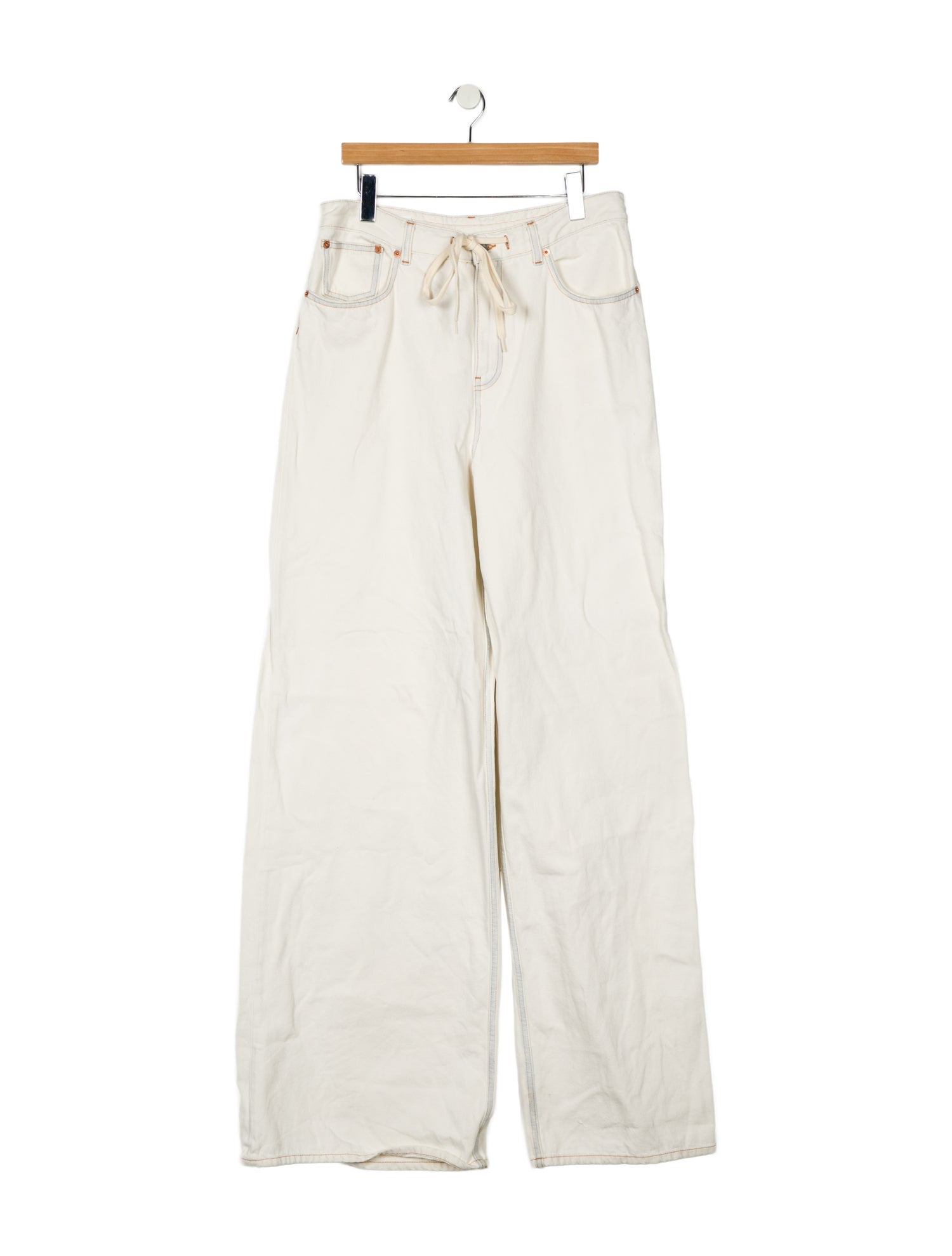 MM6 Maison Margiela High-Rise Wide Leg Jeans
