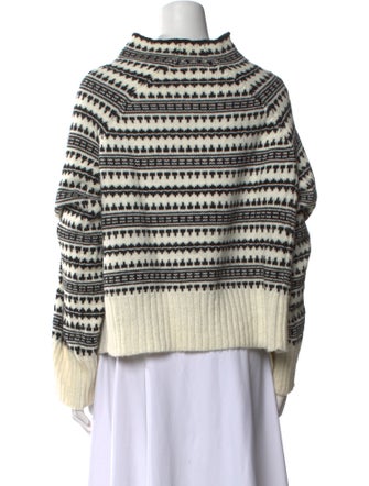 MM6 Maison Margiela Striped Turtleneck Sweater