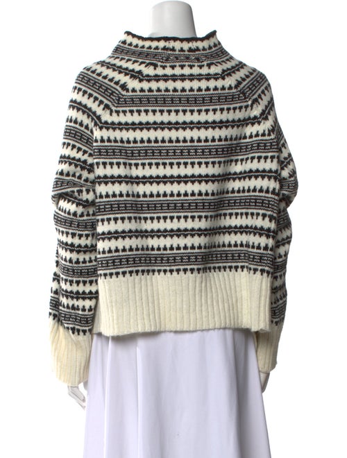 MM6 Maison Margiela Striped Turtleneck Sweater