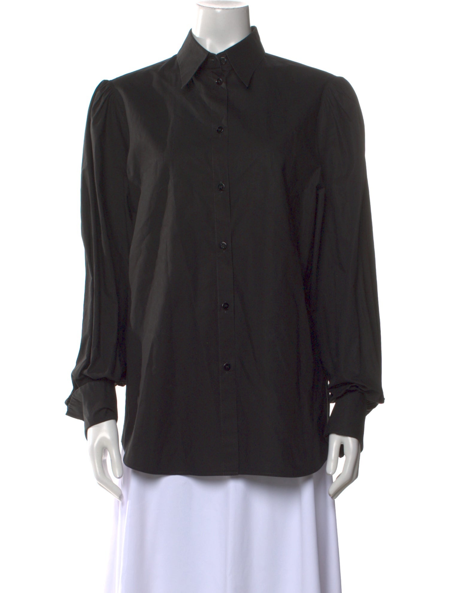 MM6 Maison Margiela Long Sleeve Button-Up Top