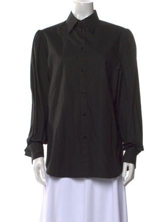 MM6 Maison Margiela Long Sleeve Button-Up Top