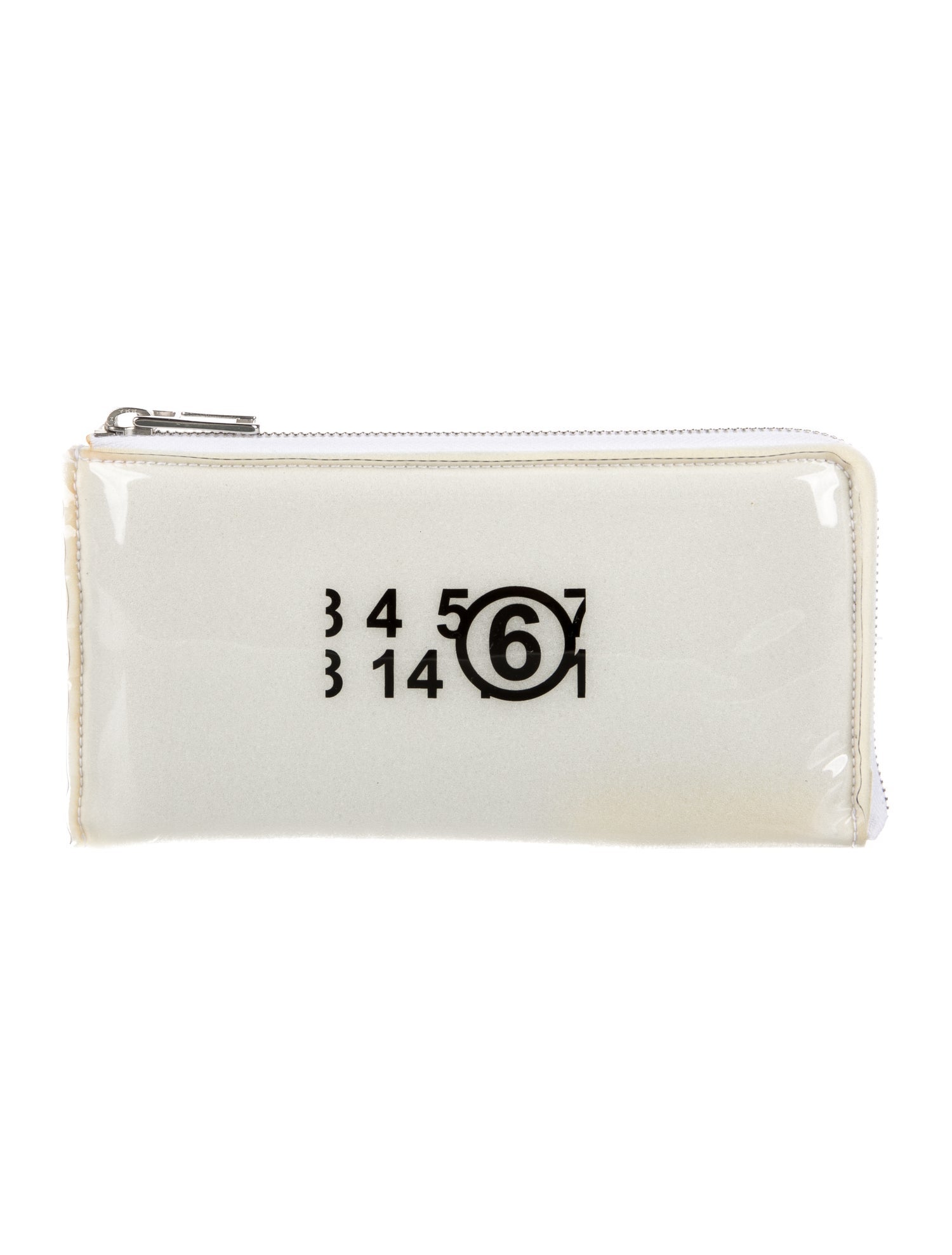 MM6 Maison Margiela PVC Printed Wallet