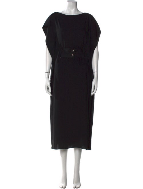 MM6 Maison Margiela Bateau Neckline Long Dress
