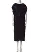 MM6 Maison Margiela Bateau Neckline Long Dress