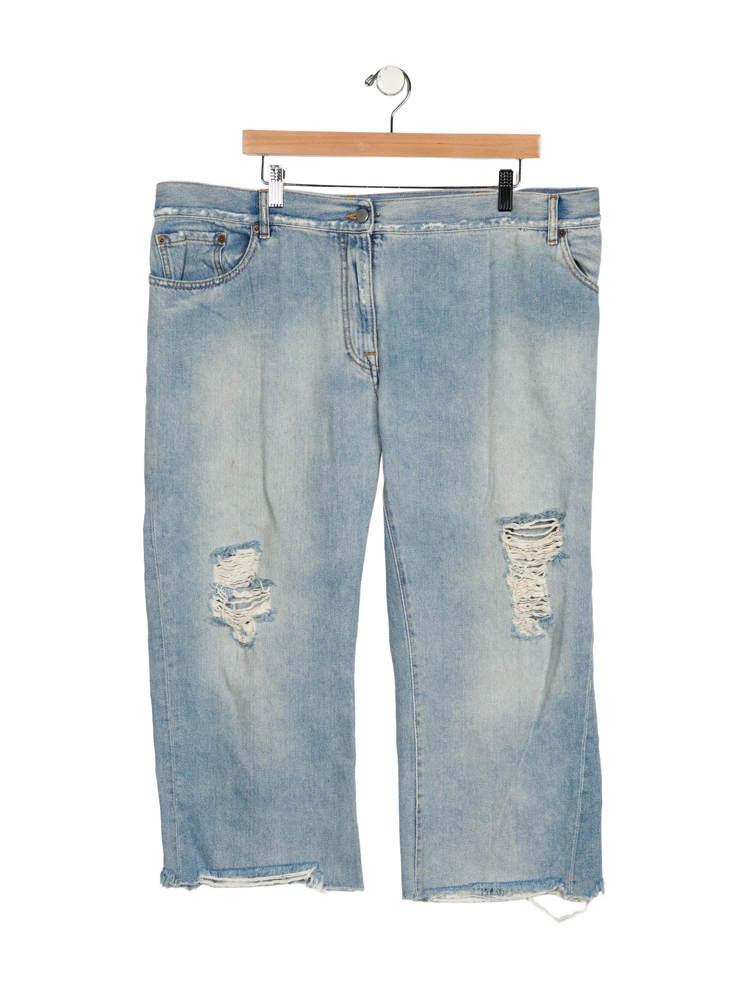 MM6 Maison Margiela Mid-Rise Wide Leg Jeans