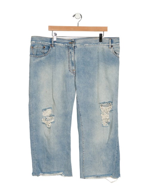 MM6 Maison Margiela Mid-Rise Wide Leg Jeans