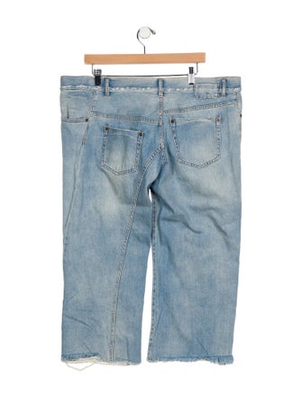MM6 Maison Margiela Mid-Rise Wide Leg Jeans
