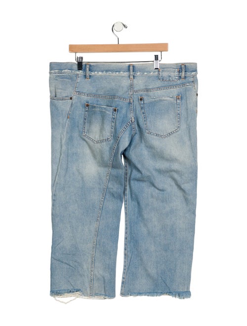 MM6 Maison Margiela Mid-Rise Wide Leg Jeans