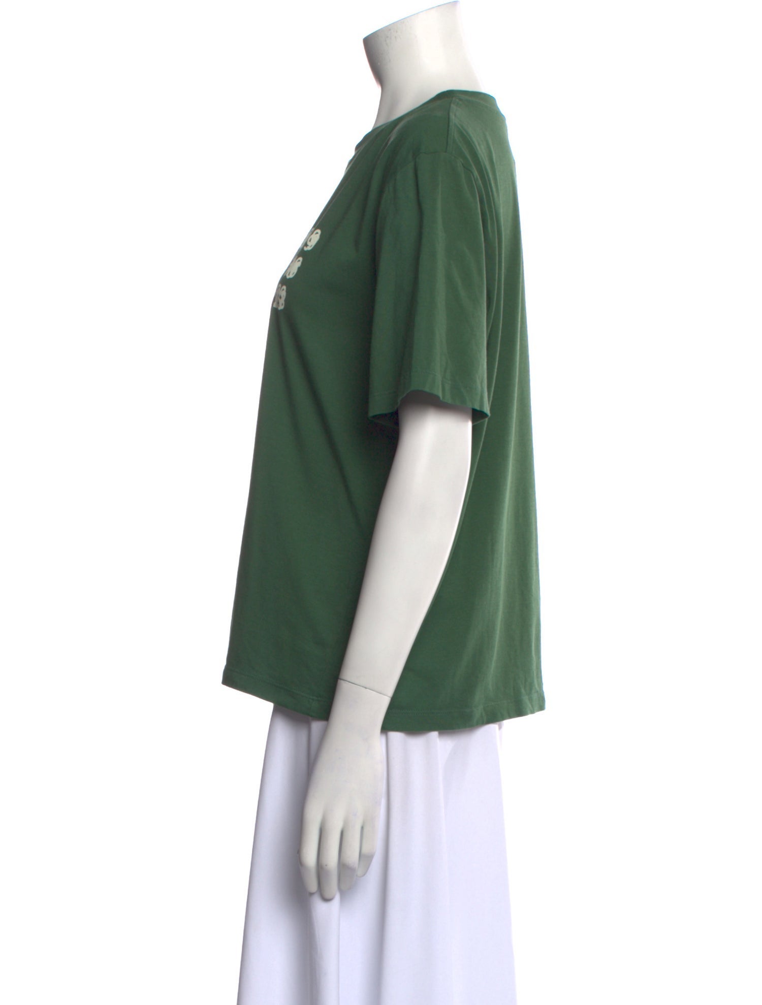 MM6 Maison Margiela Graphic Print Crew Neck T-Shirt