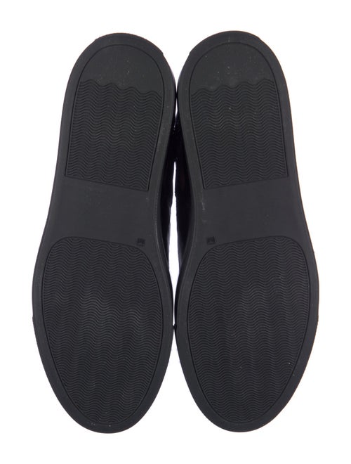 MM6 Maison Margiela Leather Animal Print Sneakers