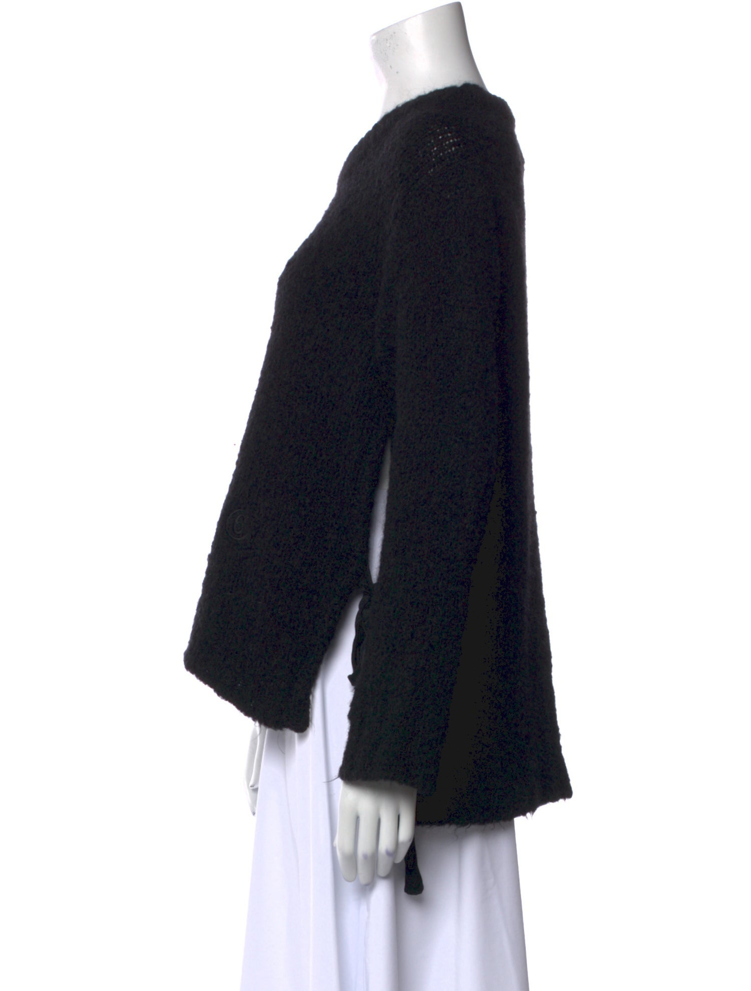 MM6 Maison Margiela Wool Scoop Neck Sweater