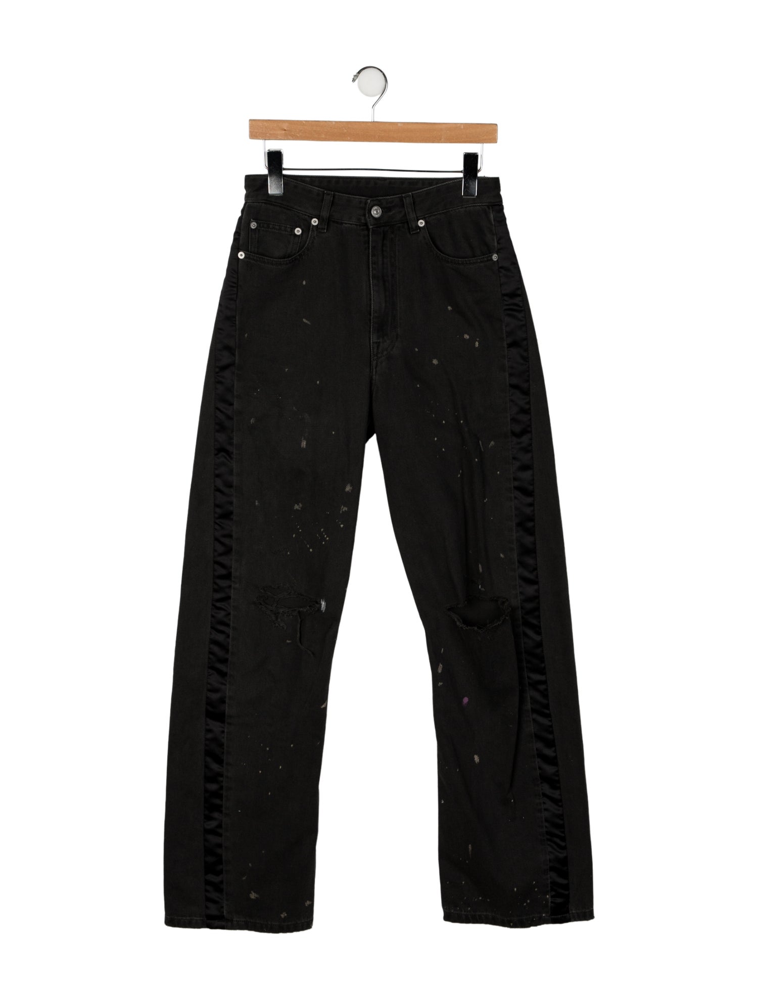 MM6 Maison Margiela High-Rise Wide Leg Jeans