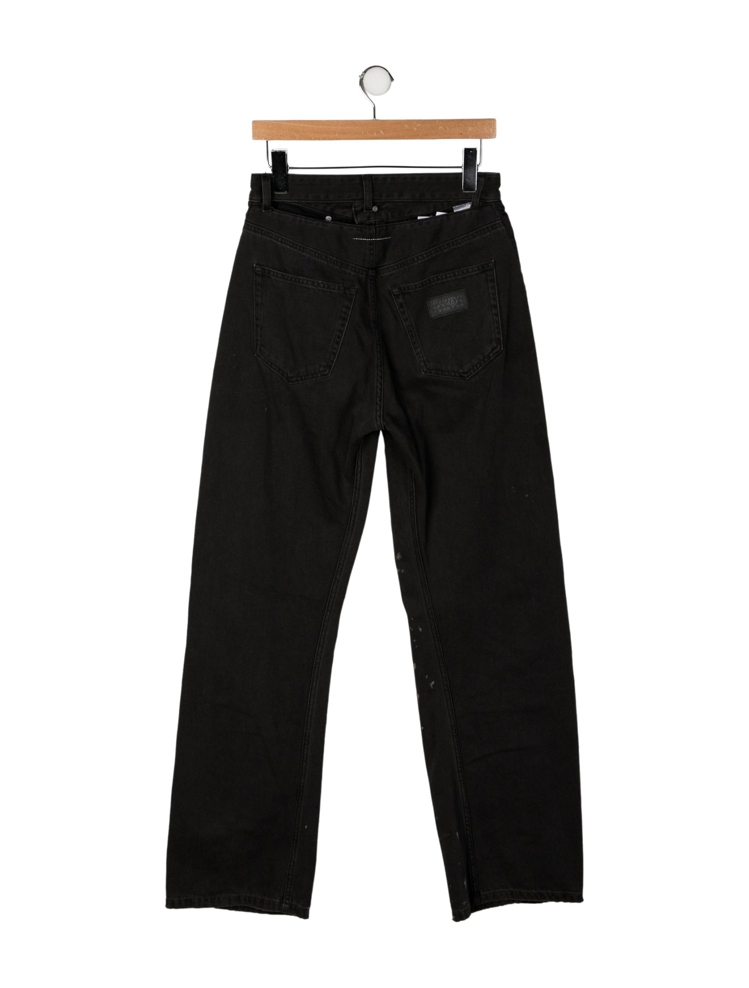 MM6 Maison Margiela High-Rise Wide Leg Jeans