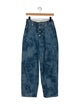 MM6 Maison Margiela High-Rise Wide Leg Jeans