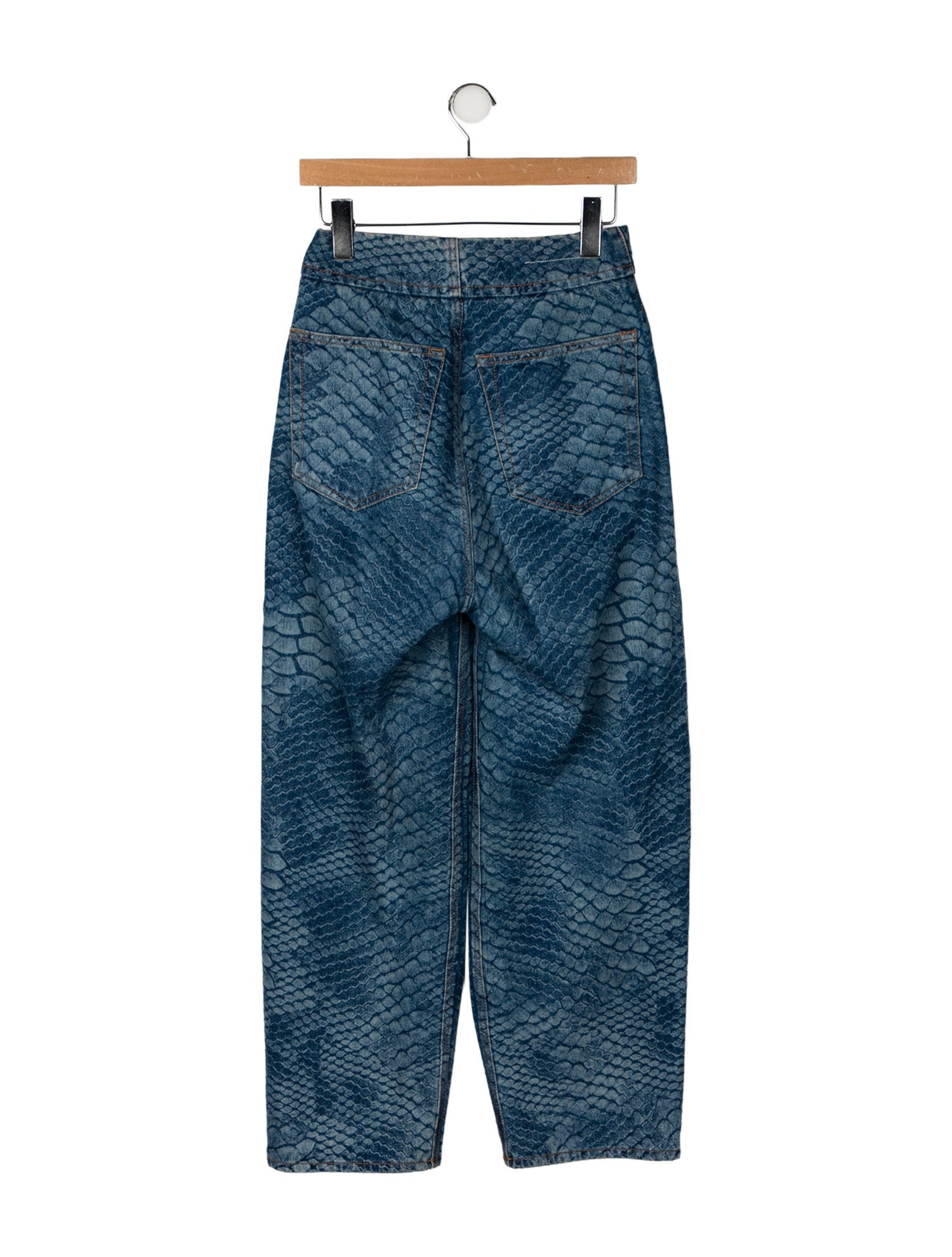 MM6 Maison Margiela High-Rise Wide Leg Jeans