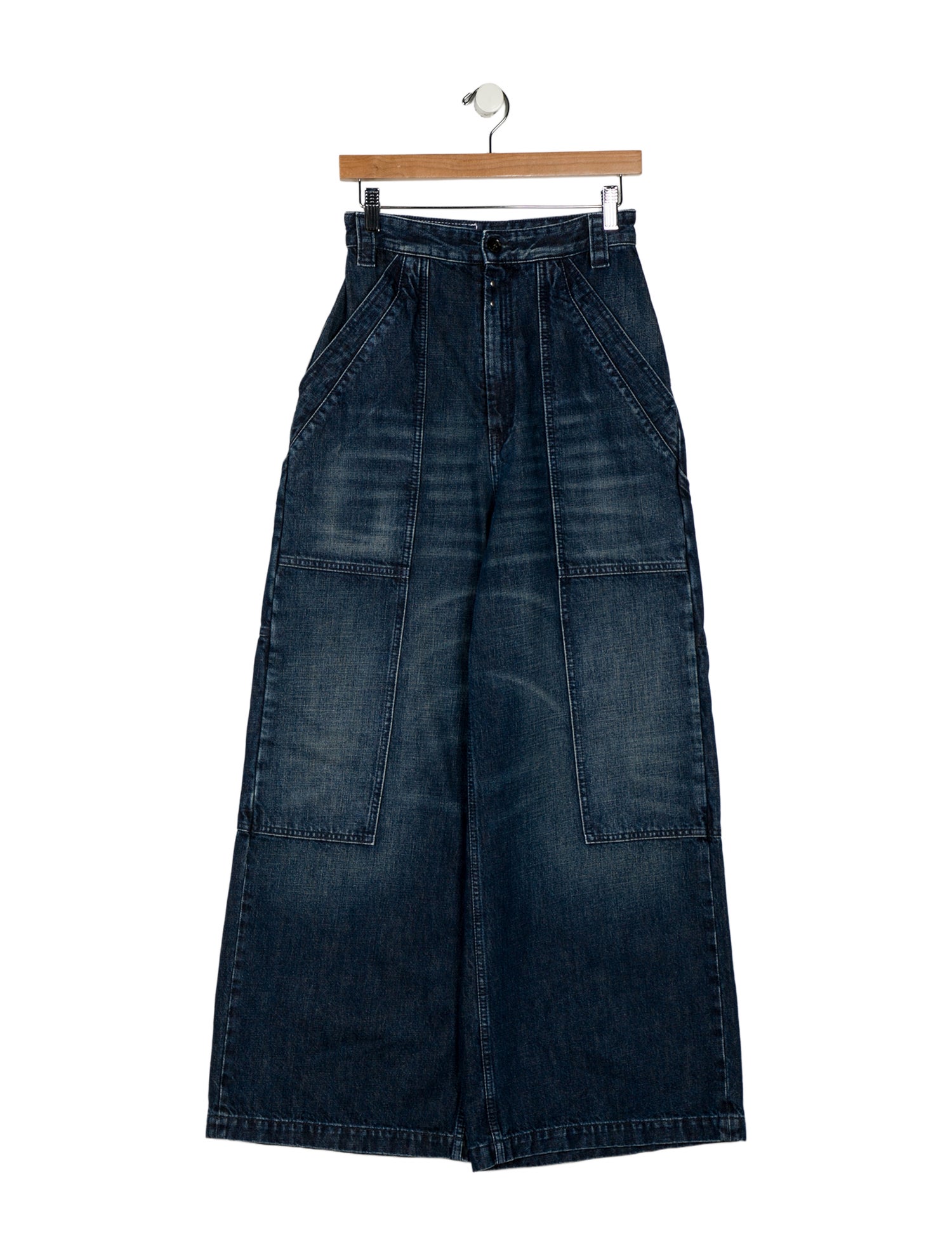 MM6 Maison Margiela High-Rise Wide Leg Jeans