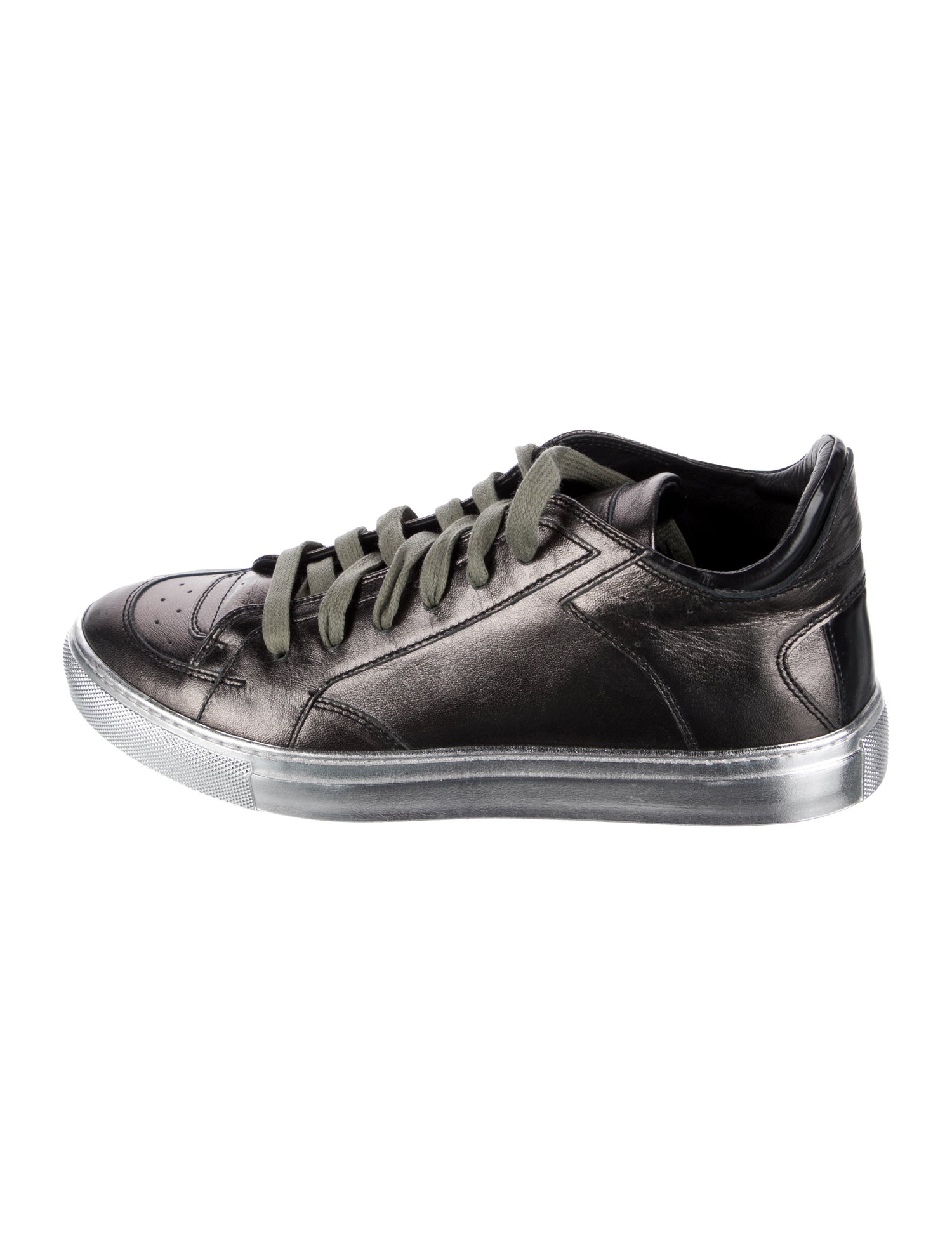 MM6 Maison Margiela Leather Sneakers