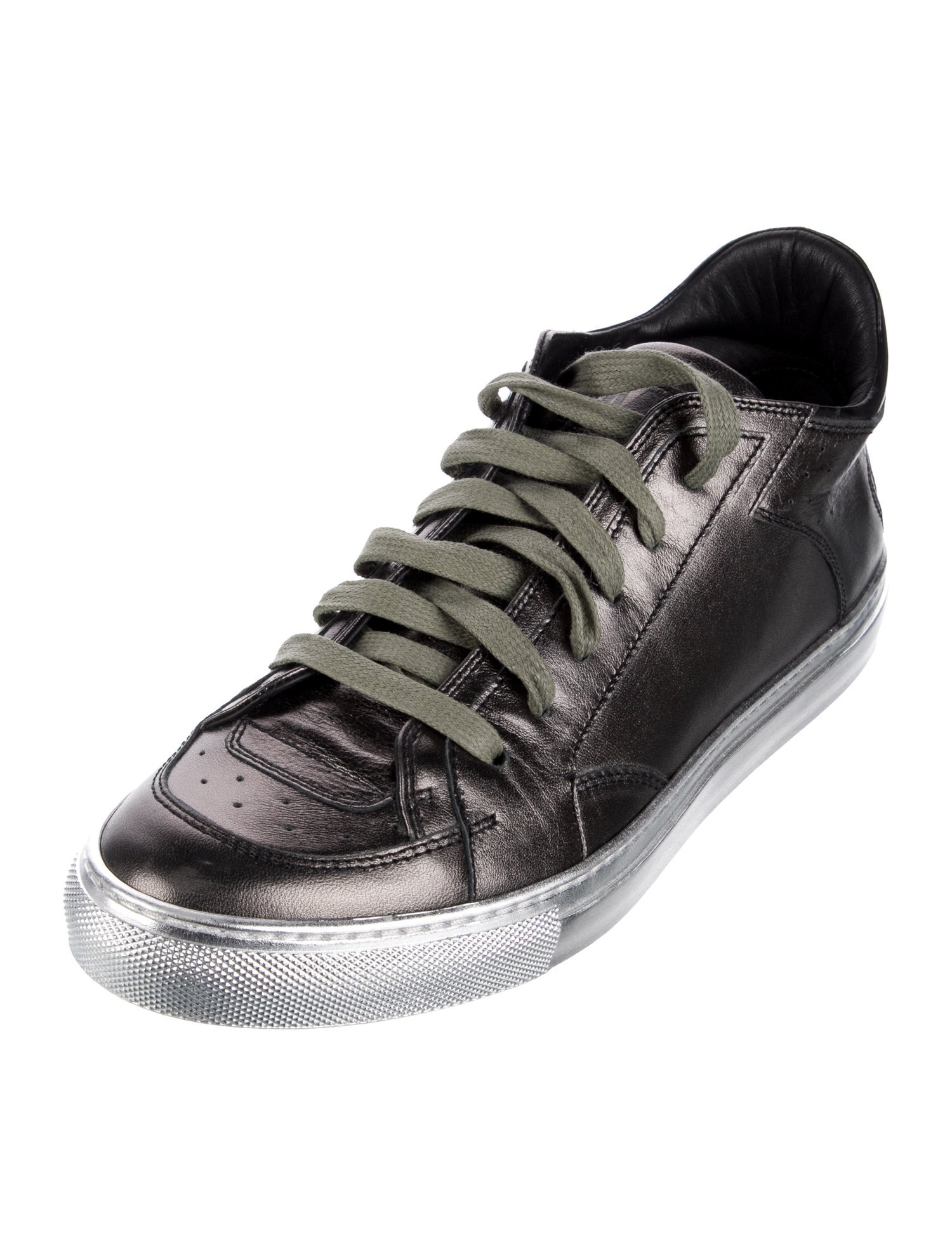 MM6 Maison Margiela Leather Sneakers