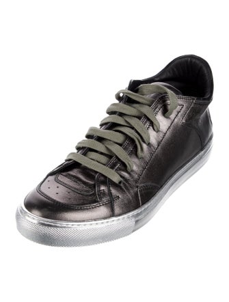 MM6 Maison Margiela Leather Sneakers