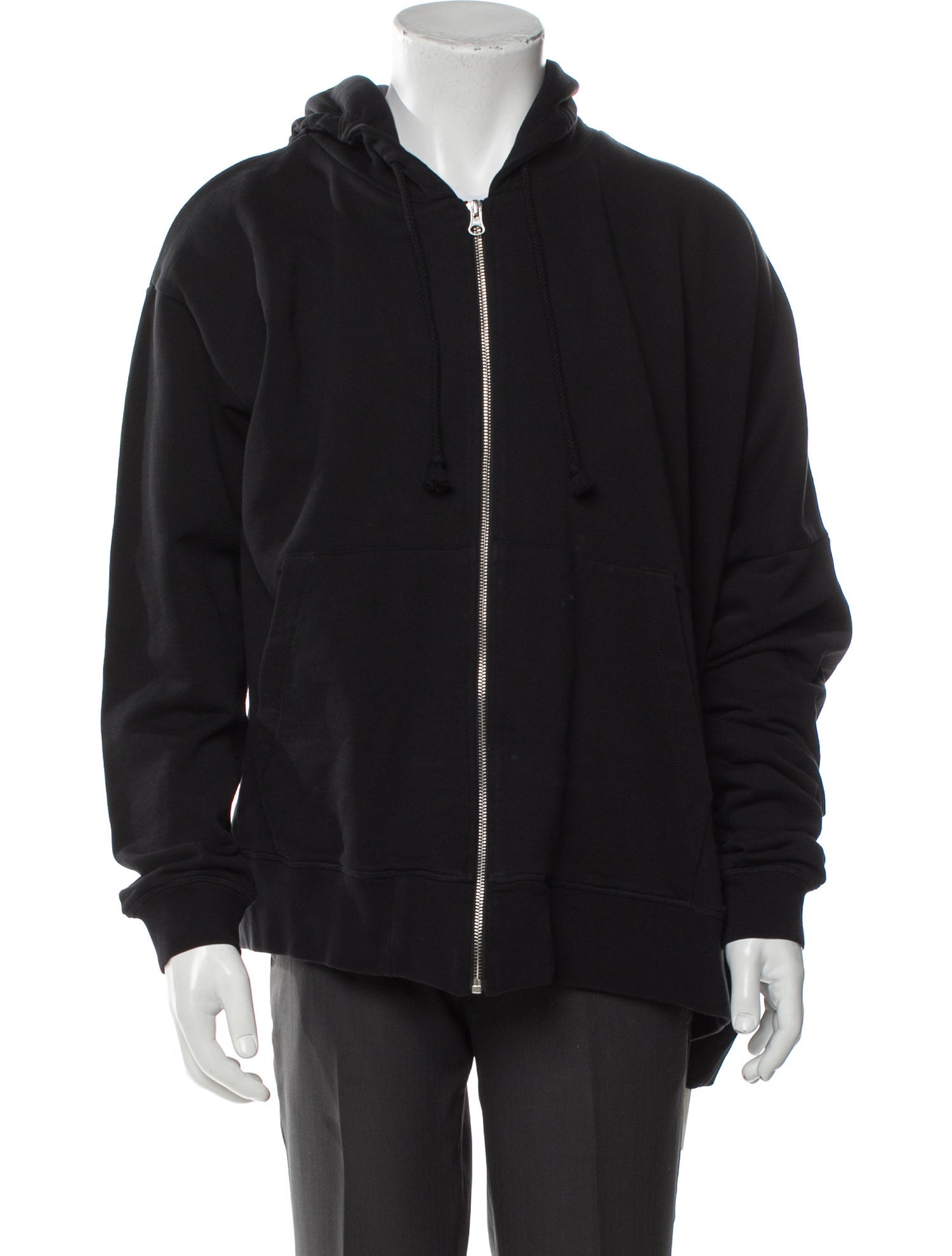 MM6 Maison Margiela V-Neck Long Sleeve Hoodie
