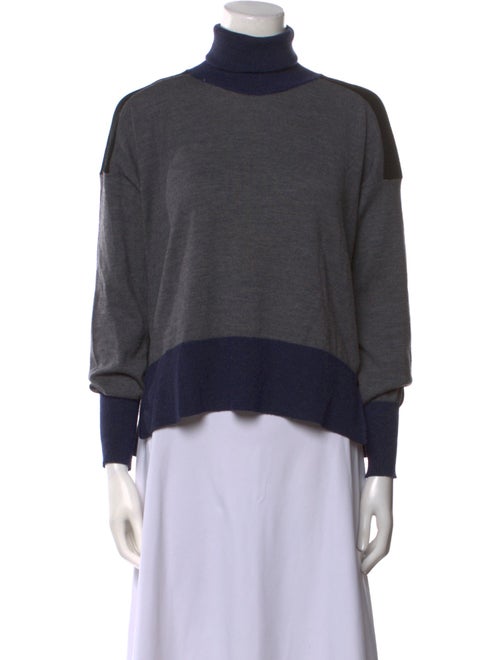 MM6 Maison Margiela Wool Colorblock Pattern Sweater