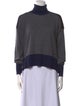 MM6 Maison Margiela Wool Colorblock Pattern Sweater