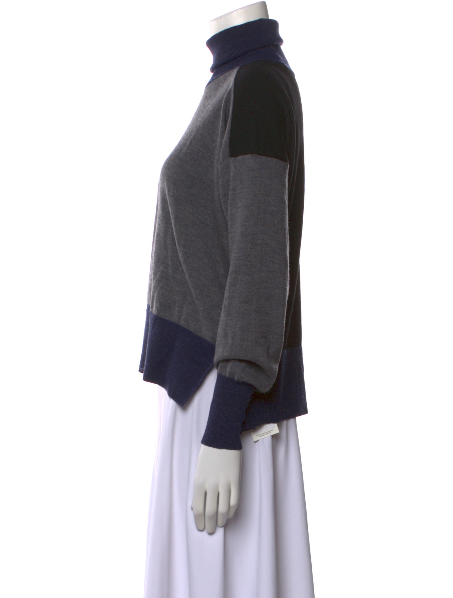 MM6 Maison Margiela Wool Colorblock Pattern Sweater