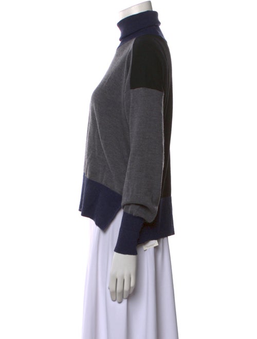 MM6 Maison Margiela Wool Colorblock Pattern Sweater