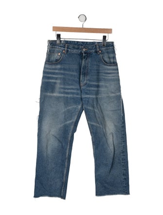 MM6 Maison Margiela High-Rise Wide Leg Jeans