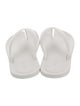 MM6 Maison Margiela Rubber Flip Flops