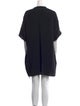 MM6 Maison Margiela V-Neck Mini Dress