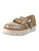 MM6 Maison Margiela Glitter Glitter Accents Mary Jane Flats
