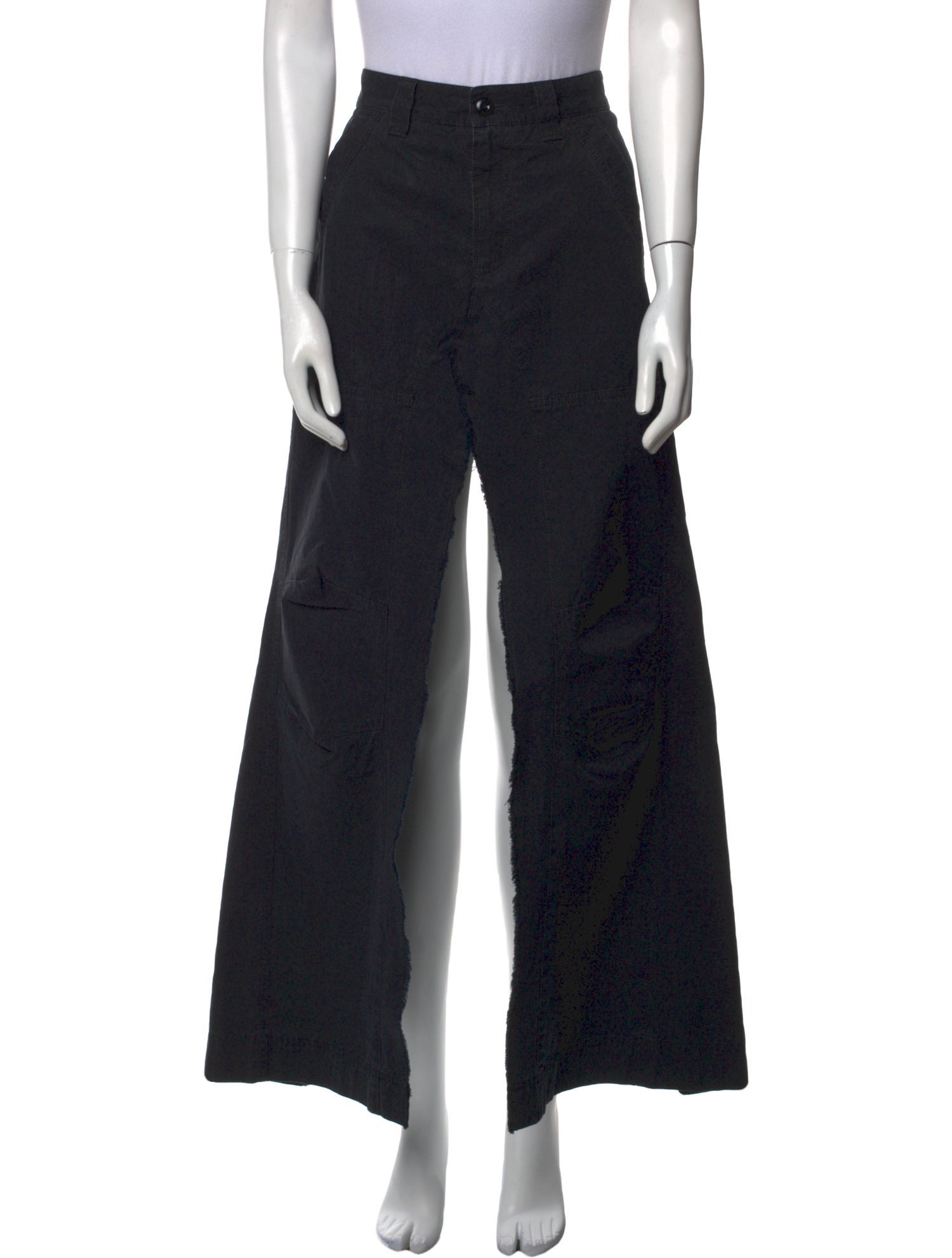 MM6 Maison Margiela Distressed Accents Long Skirt