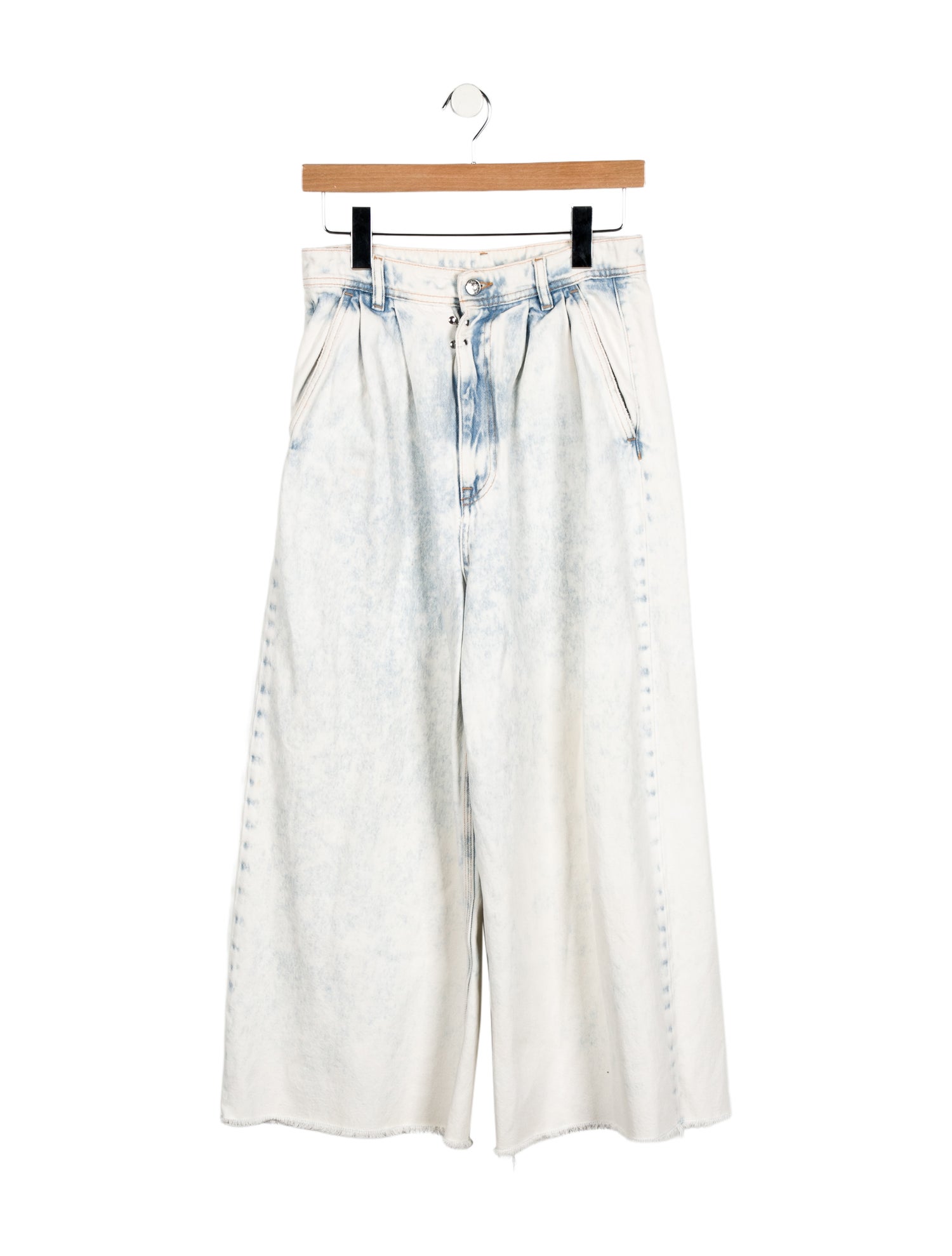 MM6 Maison Margiela High-Rise Wide Leg Jeans