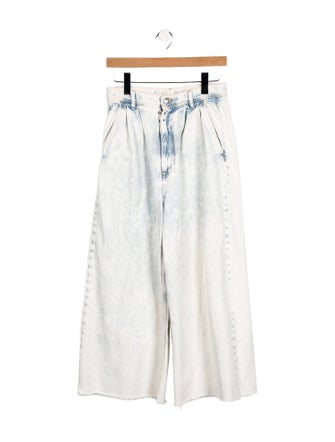 MM6 Maison Margiela High-Rise Wide Leg Jeans
